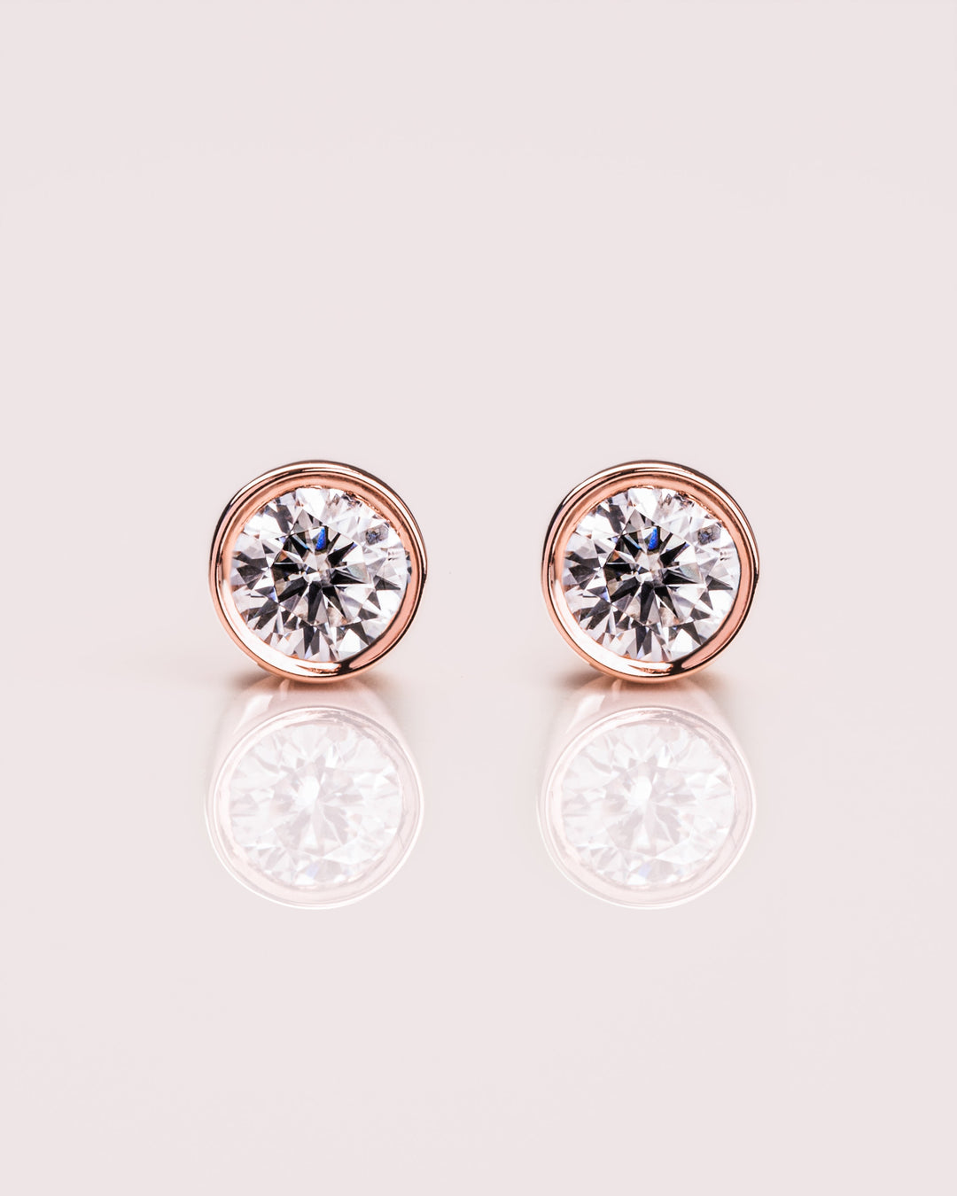 Annie - Bezel Earrings