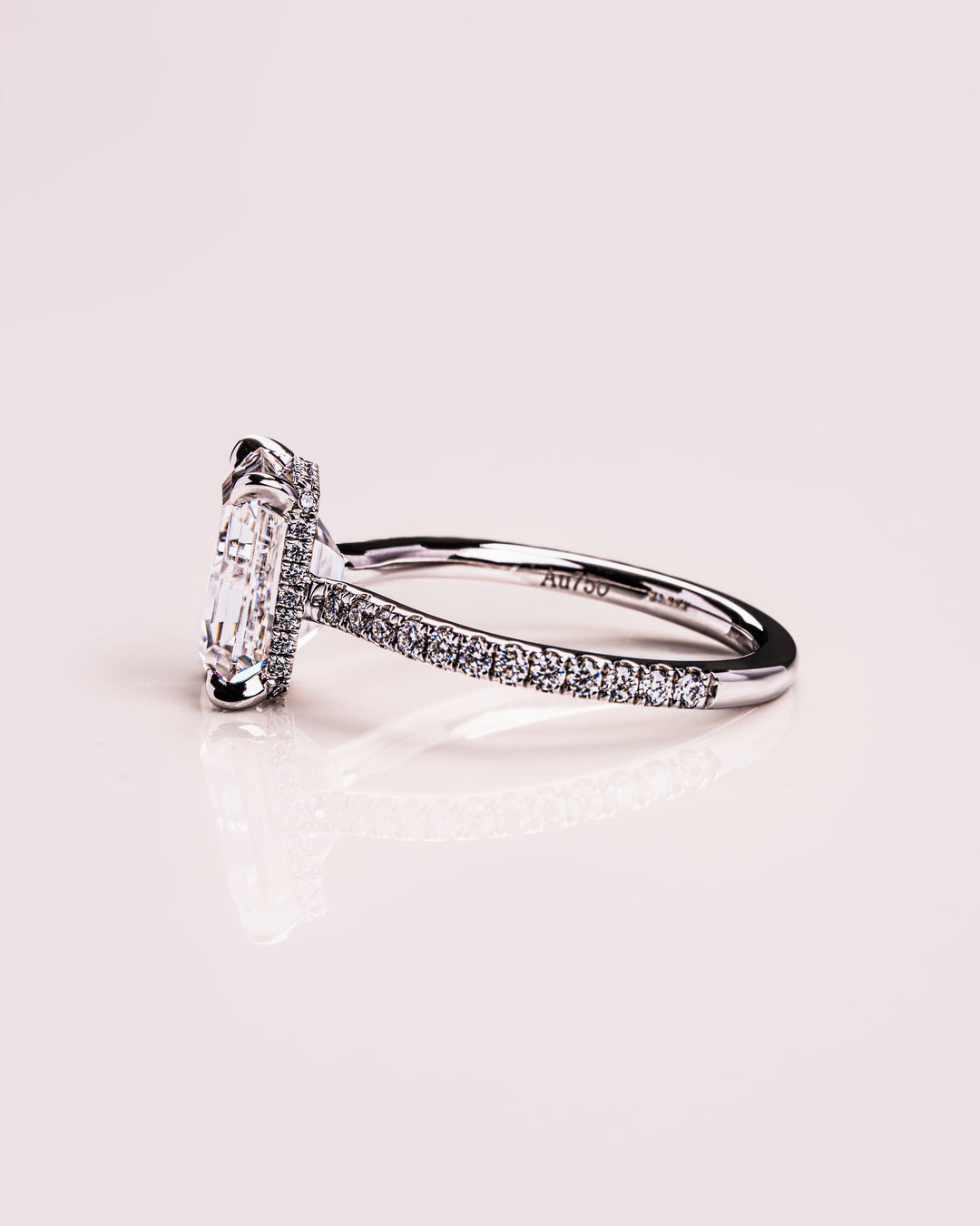 Jasmine (with Pavé) - Emerald