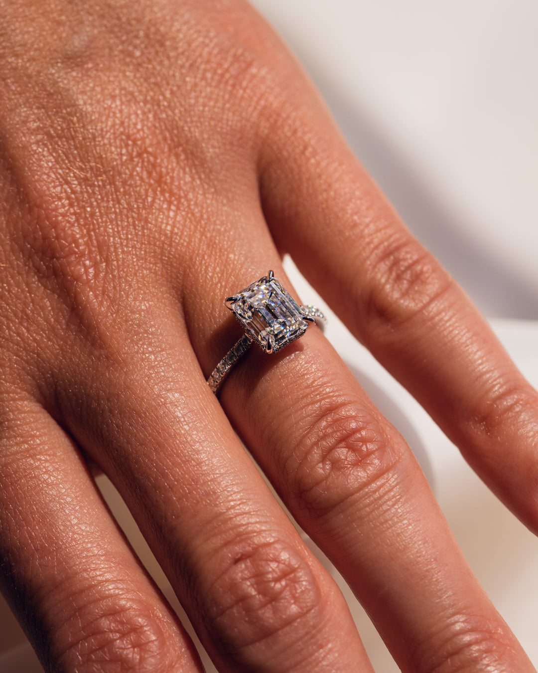 Jasmine (with Pavé) - Emerald