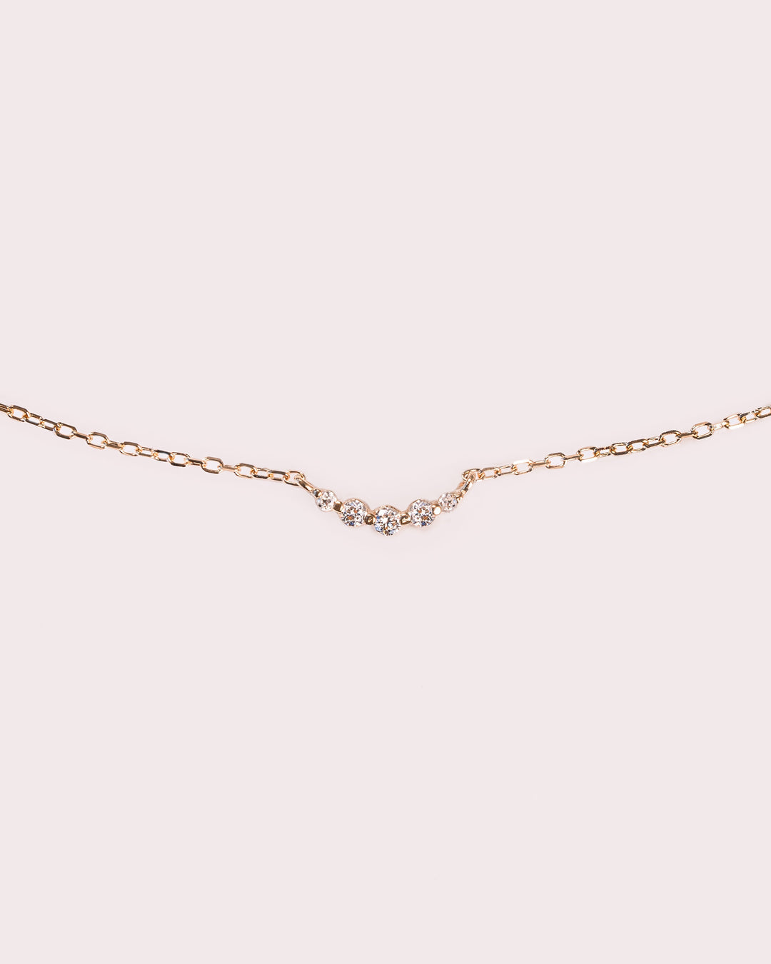 Ready to Ship - Floating Diamond Necklace