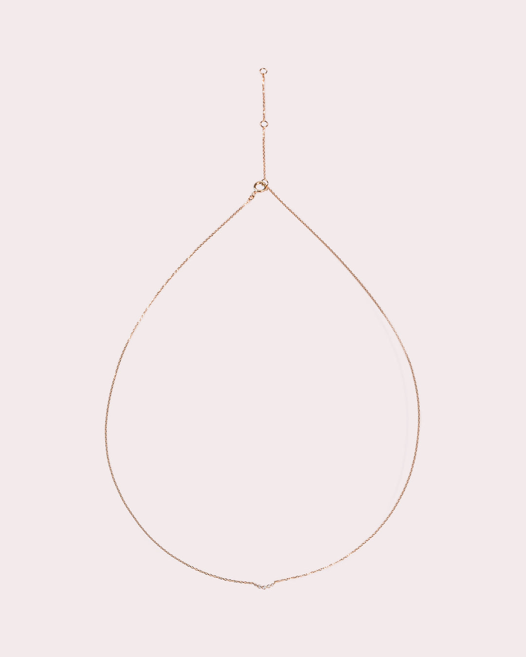 Floating Diamond Necklace