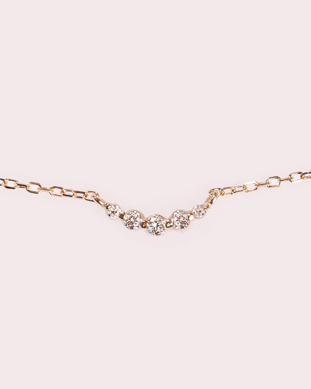 Floating Diamond Necklace