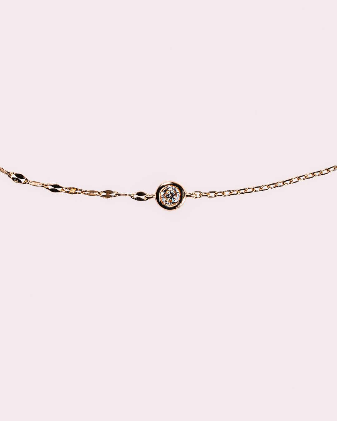 Round Bezel Bracelet