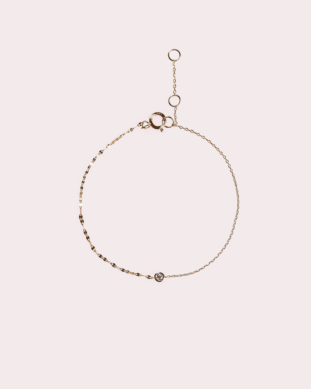 Round Bezel Bracelet