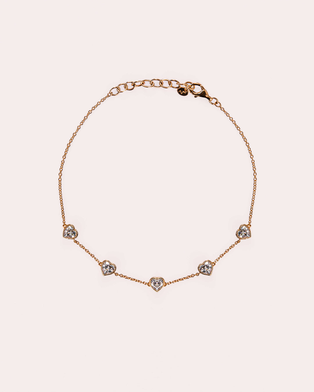Amora - Heart Bezel Bracelet